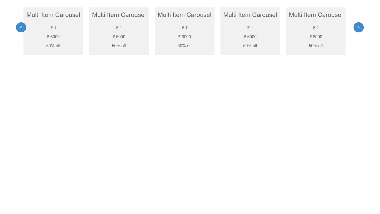 Multiple card slider codepen