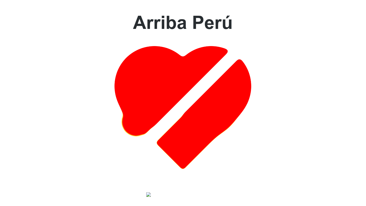 Arriba Peru Only Css