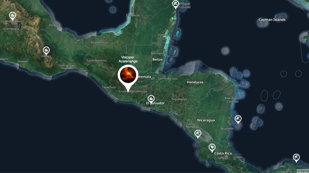 Mapbox Map with Animated Marker Icons Mapbox Map with Animated Marker Icons