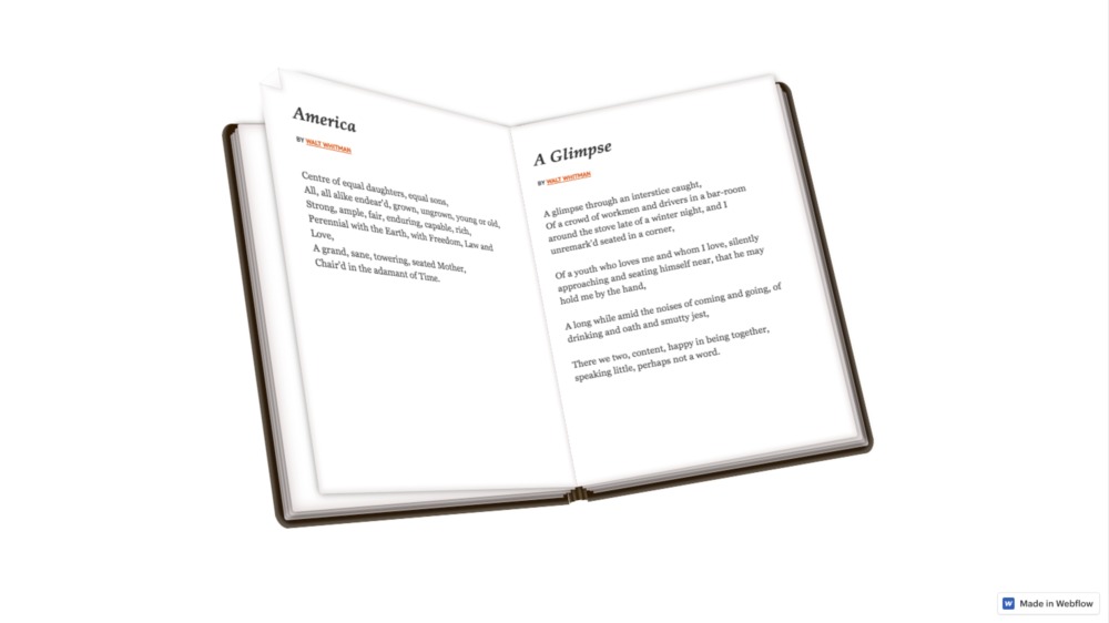 Book. HTML+CSS only. #CodePenChallenge