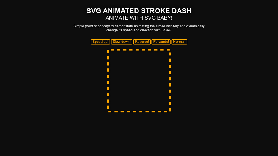 Download CodePen - SVG Animated Stroke Dash