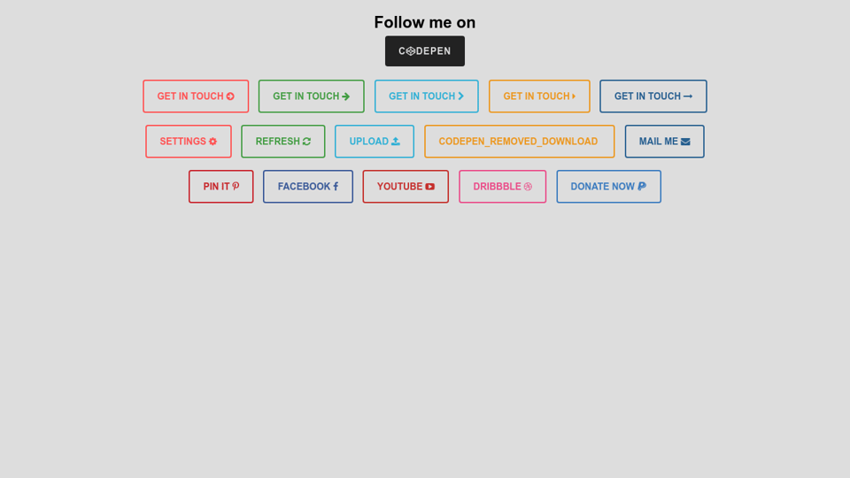 Buttons Feat Font Awesome Buttons Feat Font Awesome