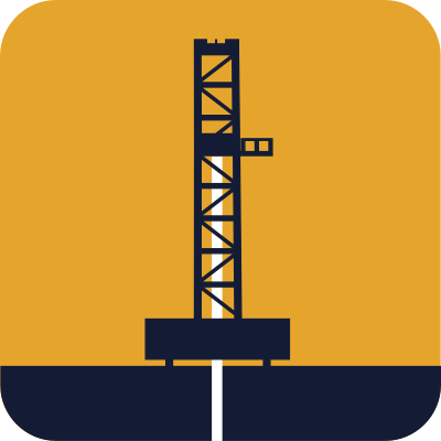 Well Construction / Drilling Icon
