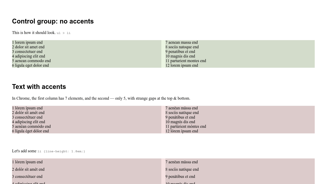 Css3 Column Layout Vertical Alignment Bug In Chrome For Accented Text