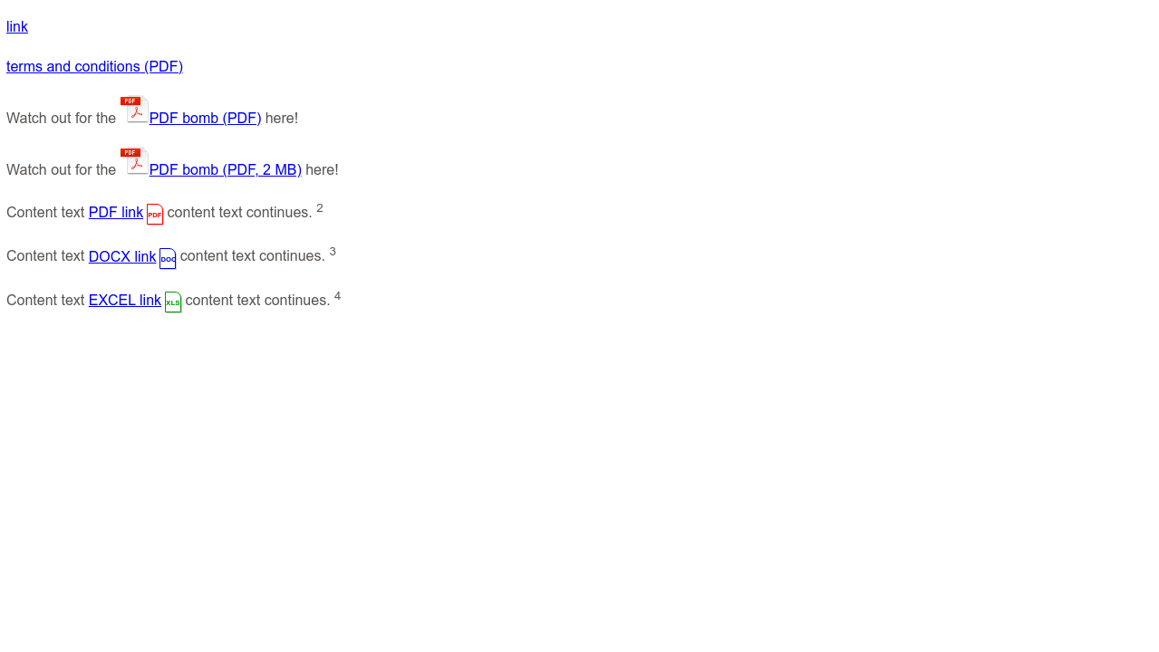 Adding Pdf Icon To Links