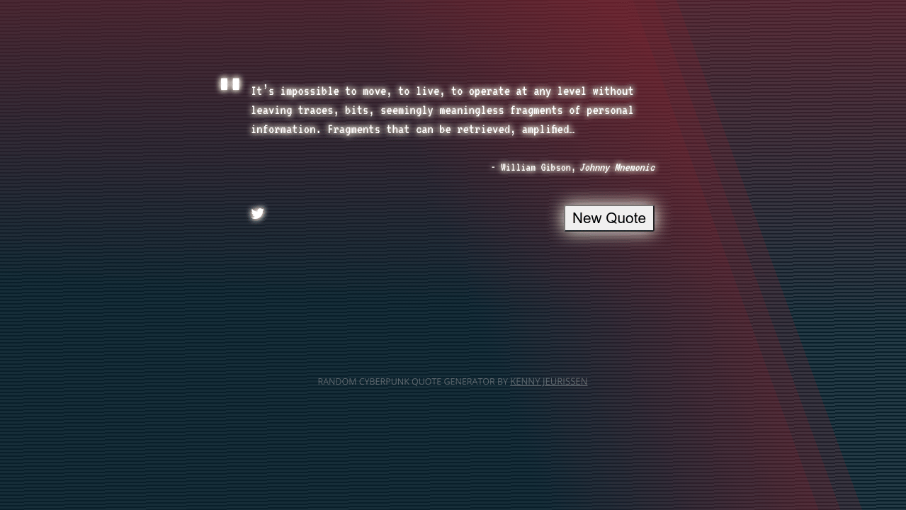 Random Quote Generator