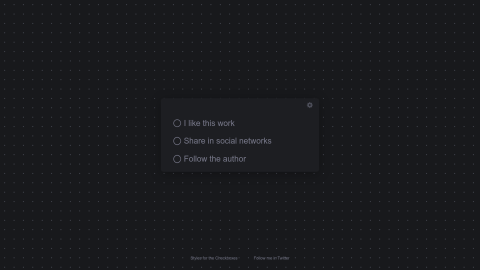 Download CodePen - Animated SVG radio buttons