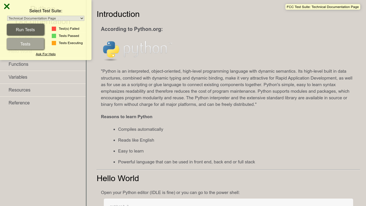 Technical Documentation #6 - The freeCodeCamp Forum