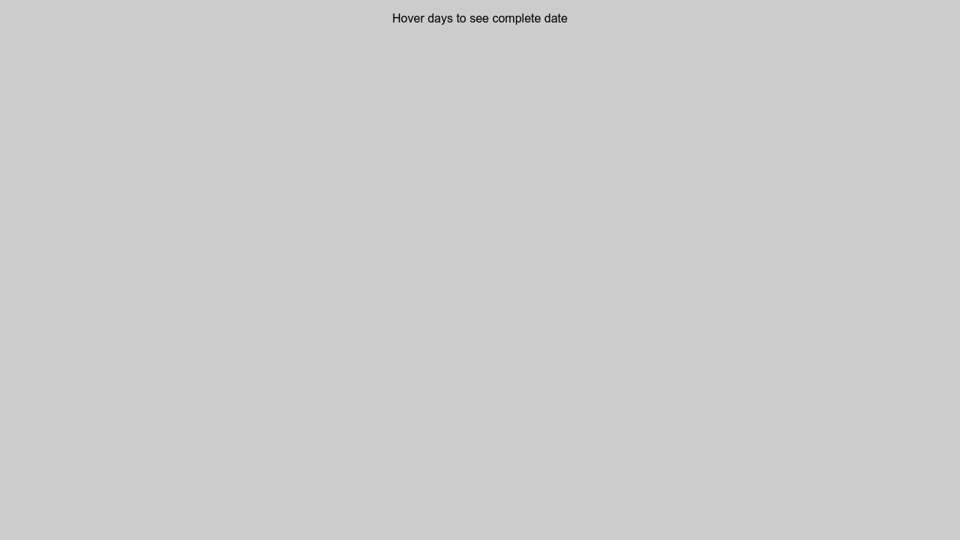 Css Calendar Examples From Codepen Search By Muzli