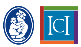 logos of Children's Hospital and the Institute for Community Inclusion