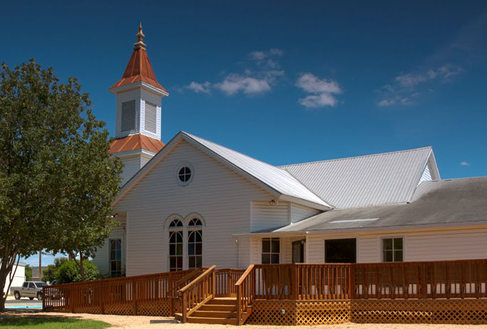 Methodist church in Leander, TX