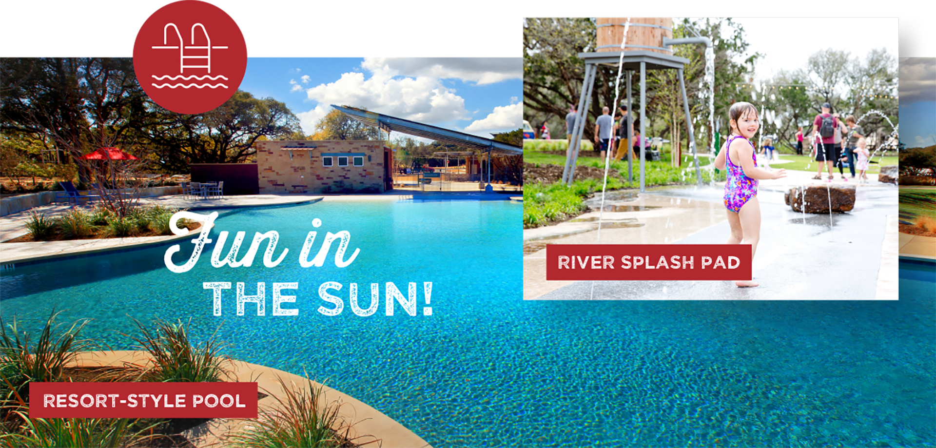 fun in the sun - resort-style pool