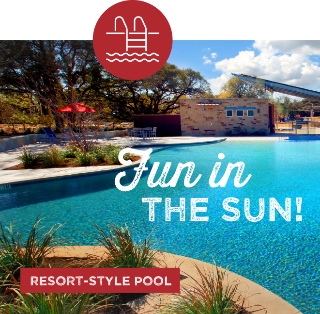 fun in the sun - resort-style pool