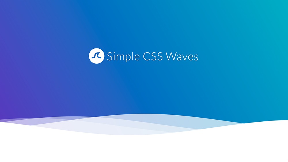 Simple CSS Waves | Mobile & Full width