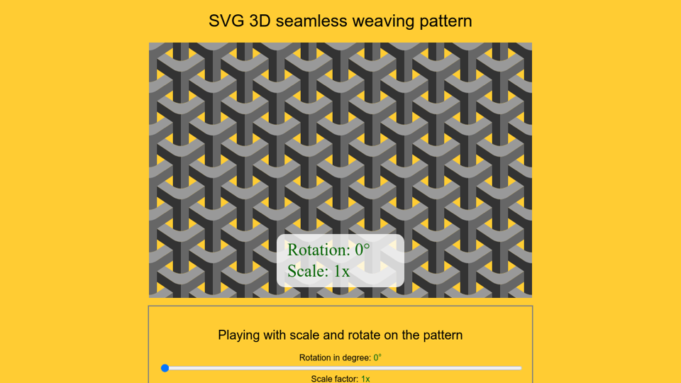Download Svg 3d Seamless Weaving Pattern