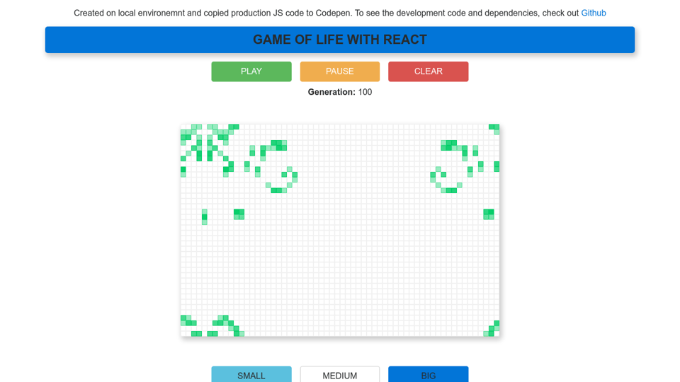 React Game Of Life