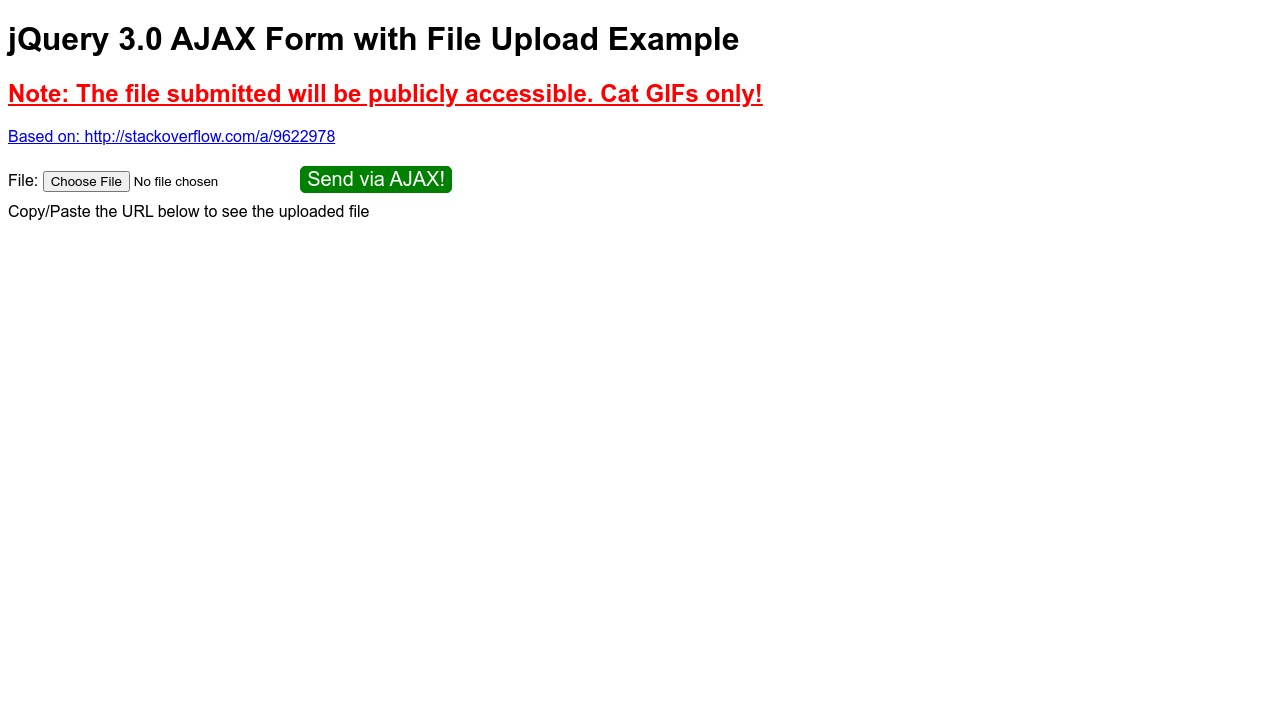 jquery file upload example