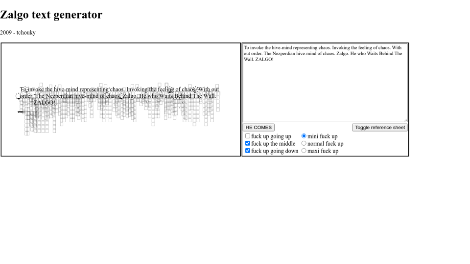 Zalgo text for google docs download Zalgo text for google docs download
