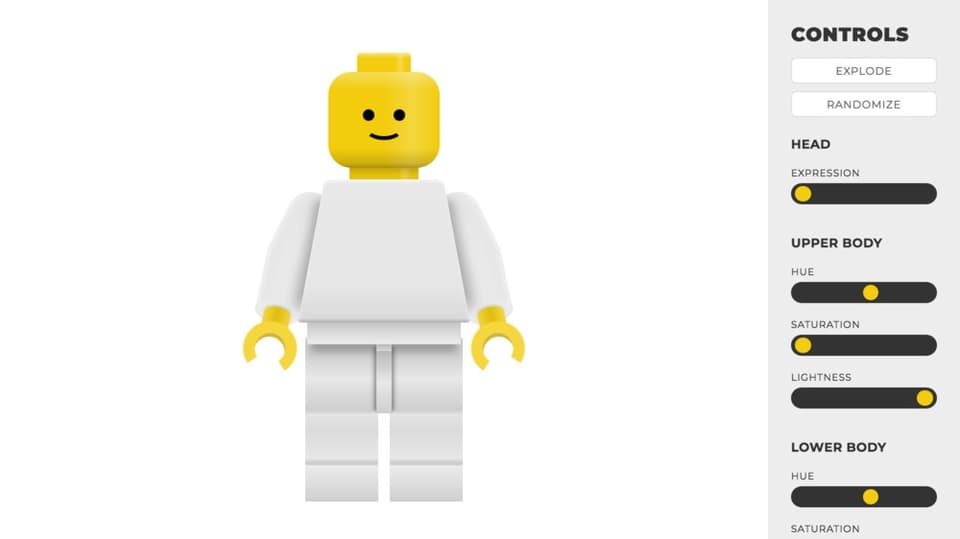 Download CSS LEGO Minifigure Maker