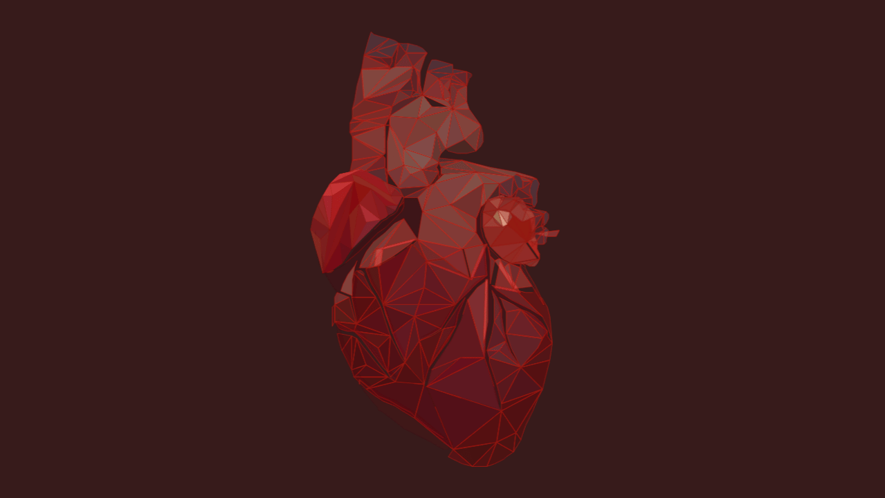 Download CodePen - Beating Heart - CSS and SVG animation - low poly