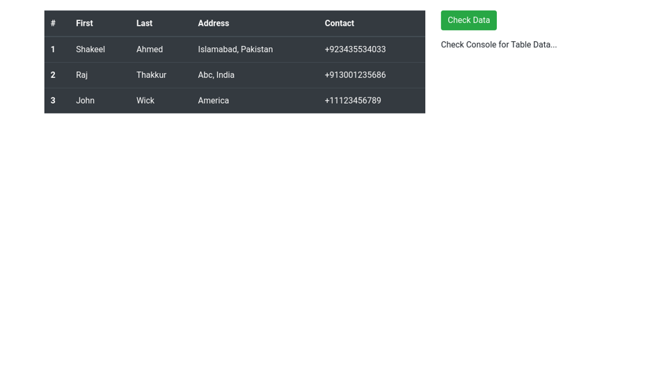 Pens ged Searchtable On Codepen Pens ged Searchtable On Codepen
