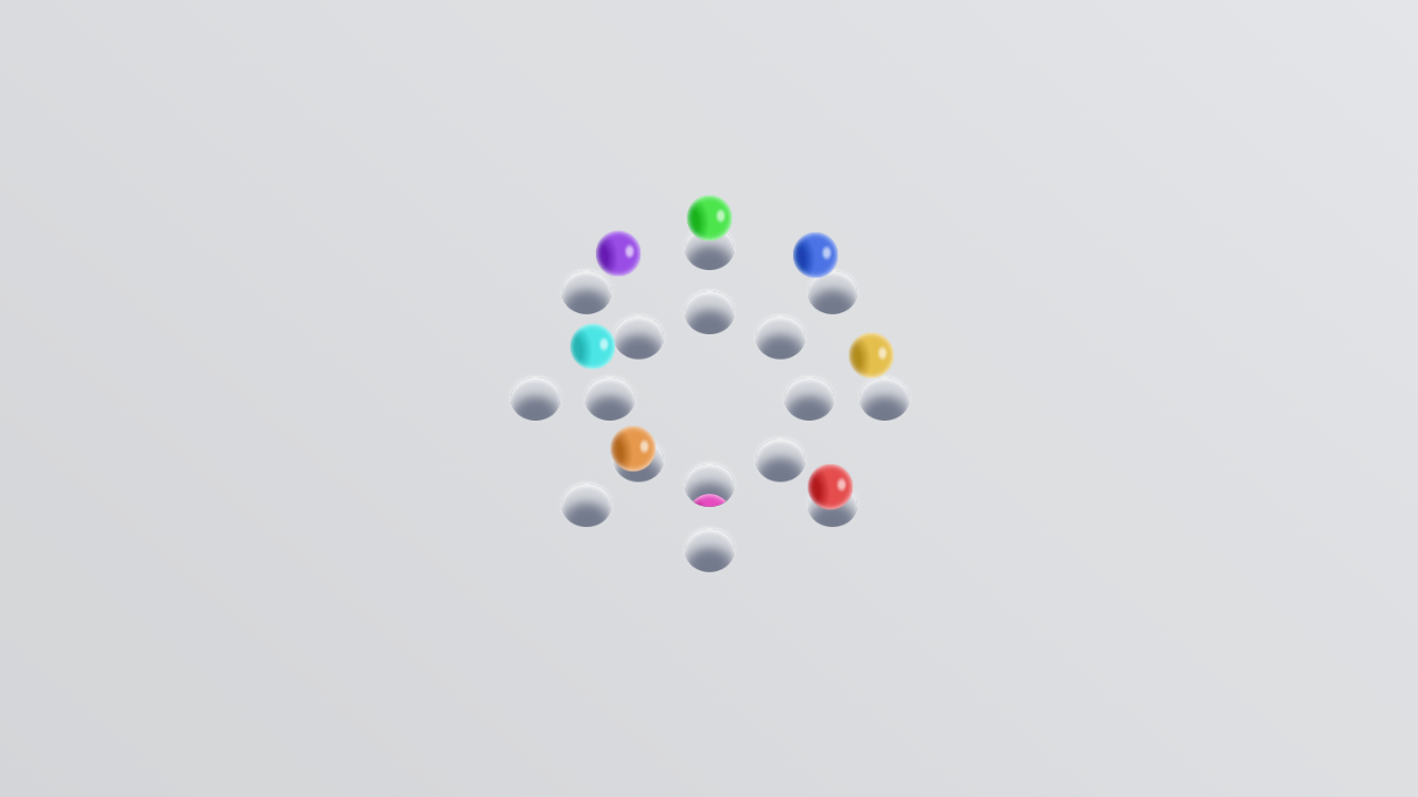 Hopping Marbles
