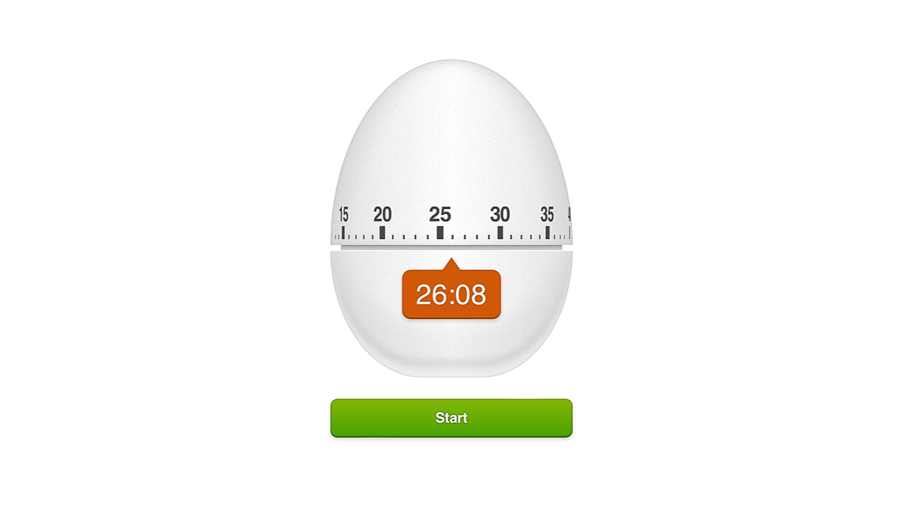 Functional Egg Timer