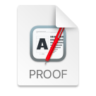 Proof Document File Icon