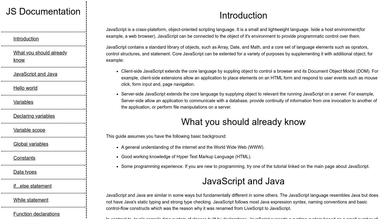 Technical Documentation Page Needs Feedback! - Developer Showcase - The ...