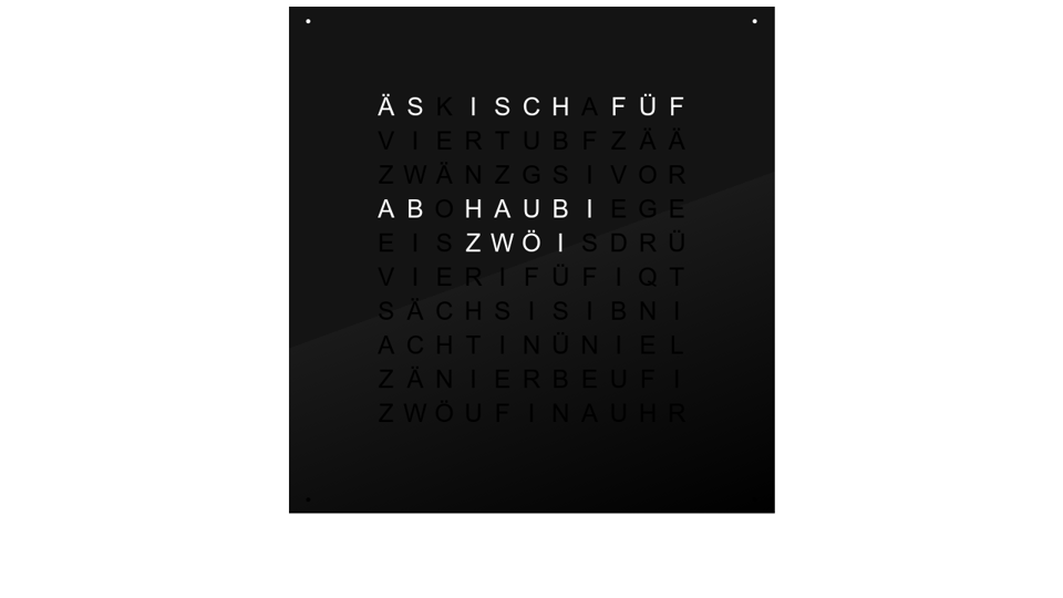 Qlocktwo With Js Jquery
