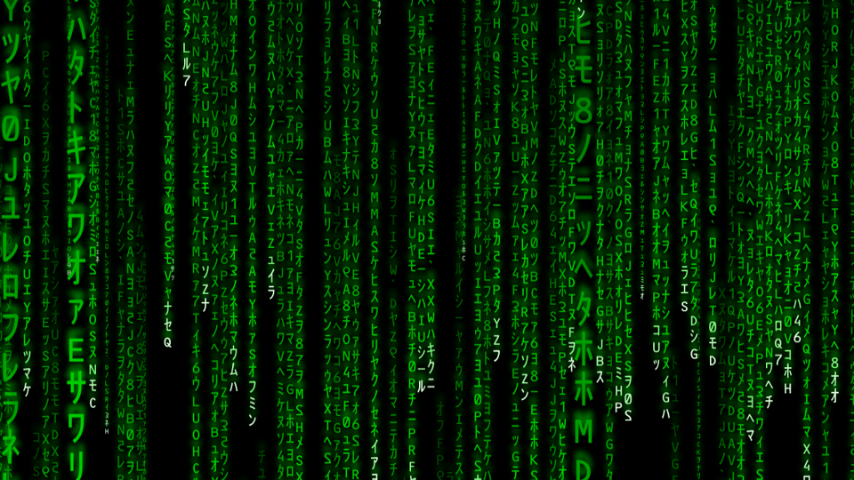 Matrix Rain Code