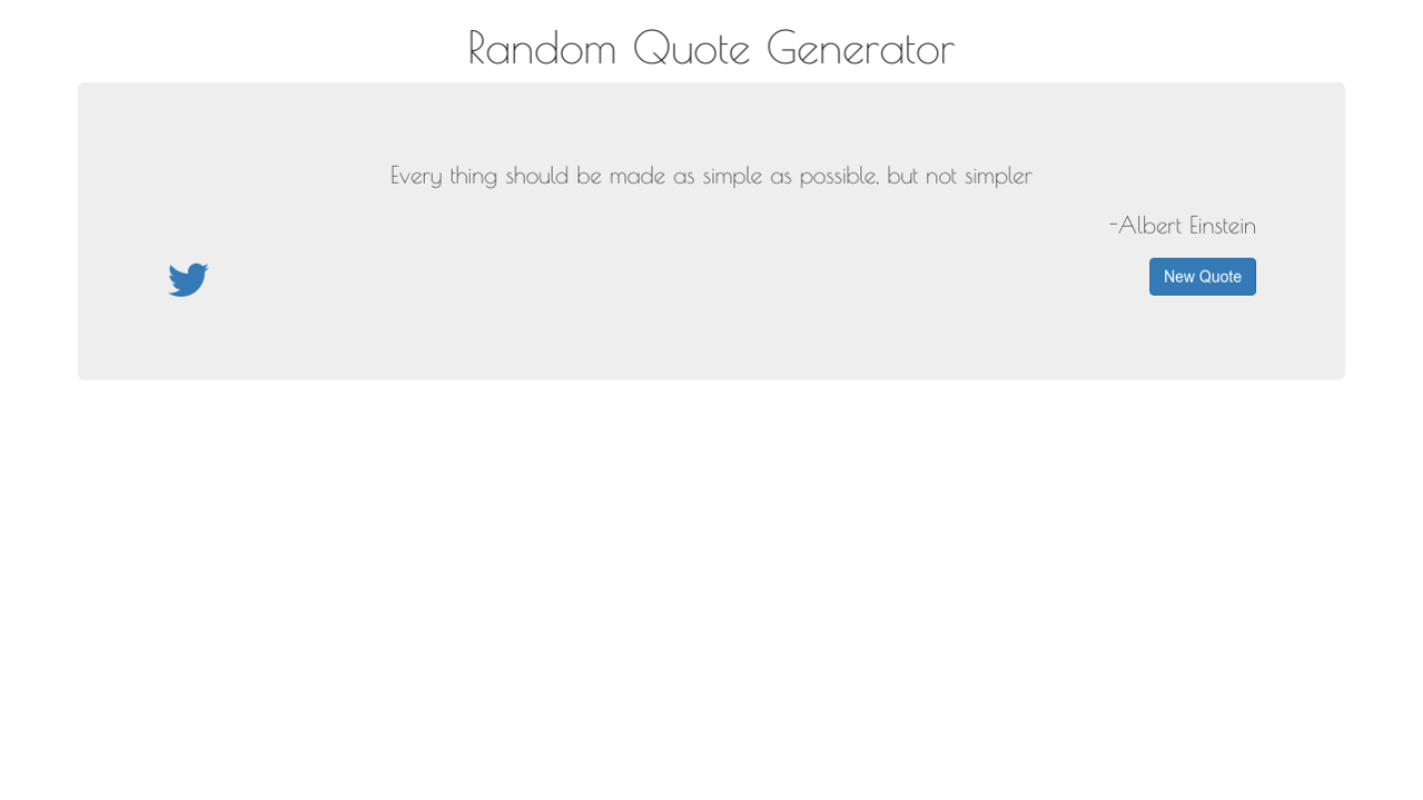 03 Random Quote Generator