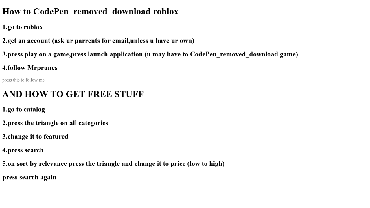 How To Roblox - roblox how to get free stuff from catalog