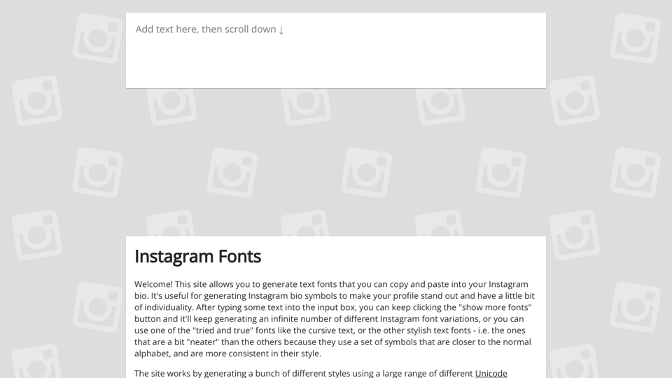 Font Generator