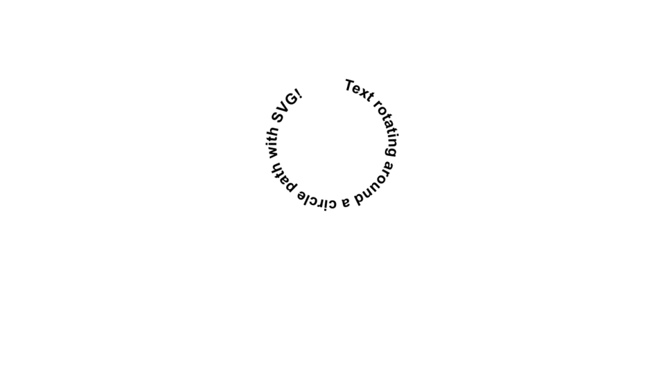 Download Circle Text Rotation With Svg