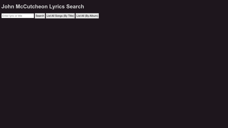 Lyrics Search Lyrics Search