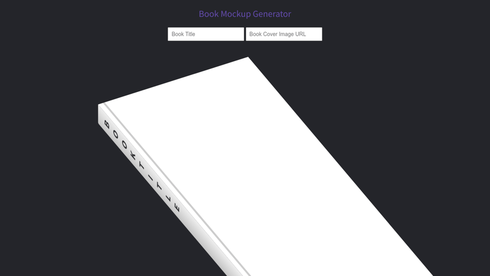 Download Book Mockup Generator