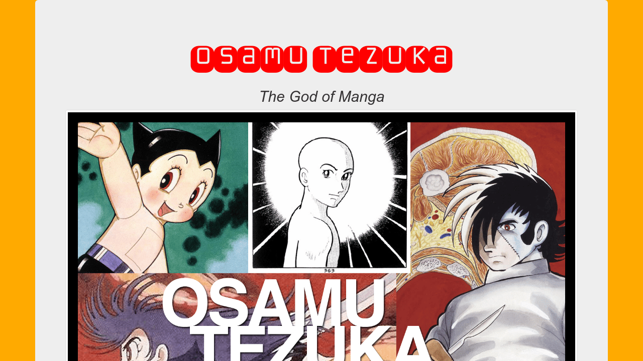 Get Osamu Tezuka Tribute Page For iPhone Free Wallpaper Osamu Tezuka Tribute Page HD
