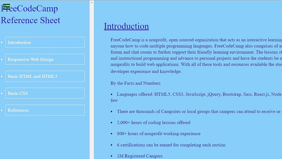 Technical Documentation Page