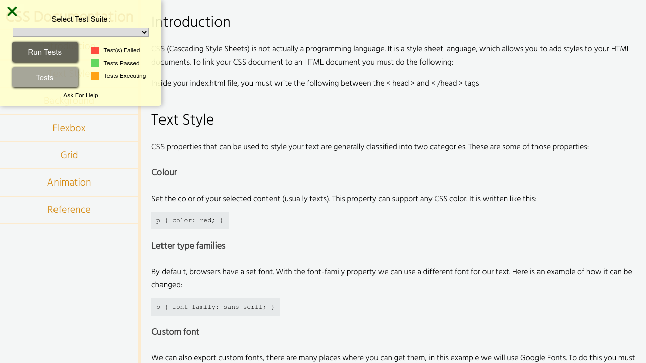 Technical Documentation Page - Finished - Code Feedback - The ...