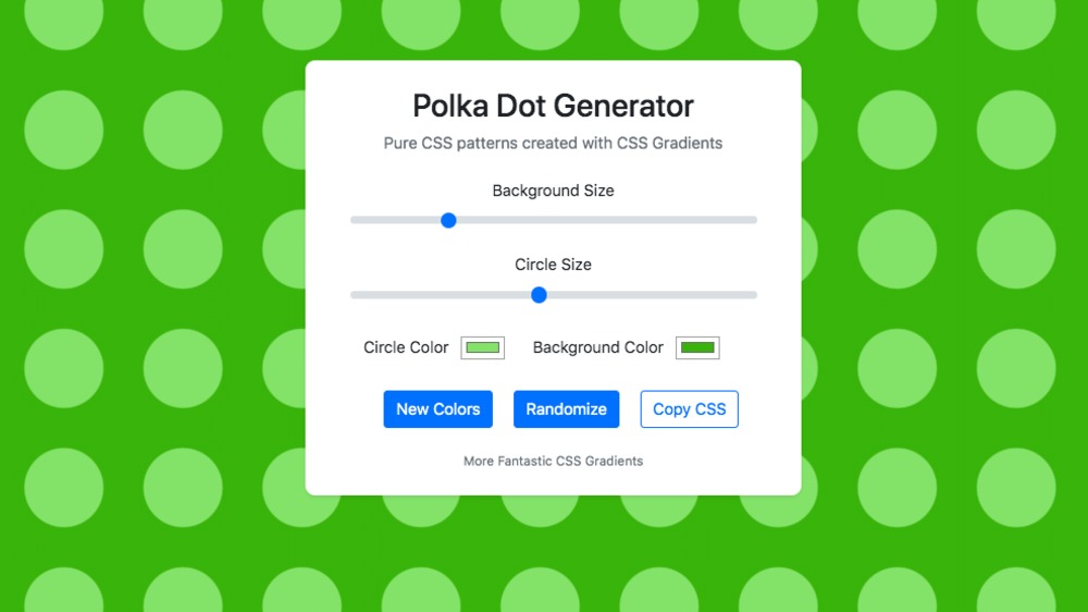 Polka Dot Generator