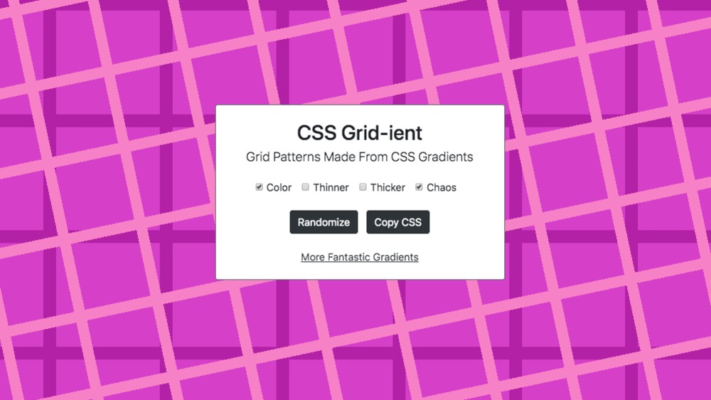 CSS Grid-ient