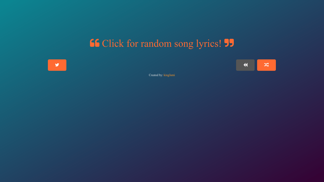 Random Quote Generator