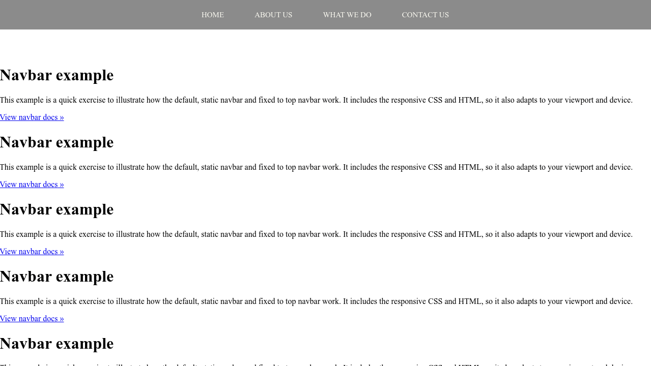 Responsive Navbar Bootstrap V3 3 7 Issue