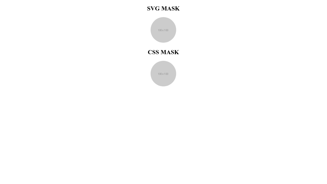 Download Free Circle Mask Svg Css PSD Mockup Template