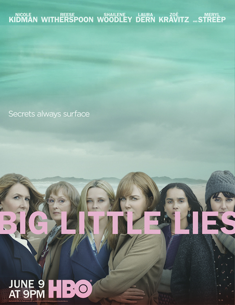 big little lies tv series poster