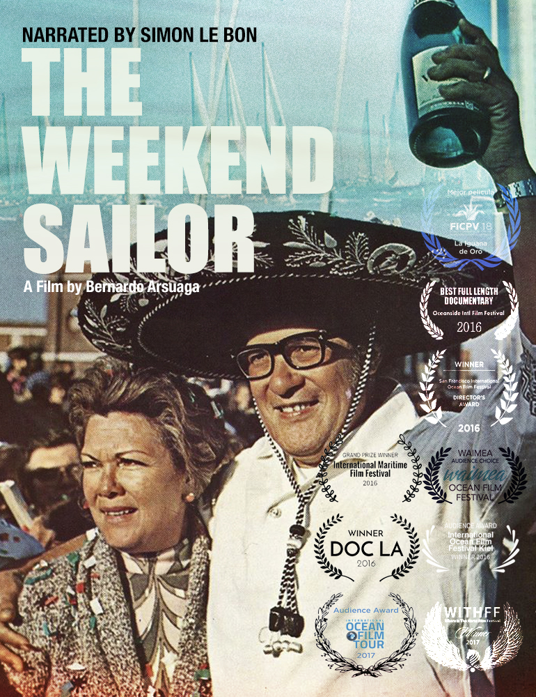 the weekend sailor poster