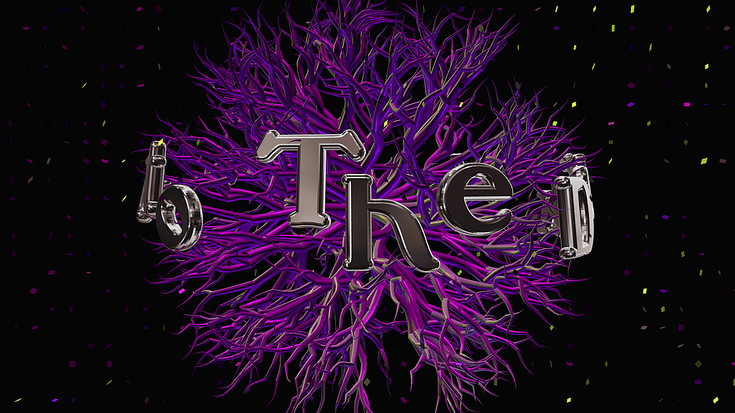 into-the-dark-woods-3d-generated-font-filmic-shader-effects