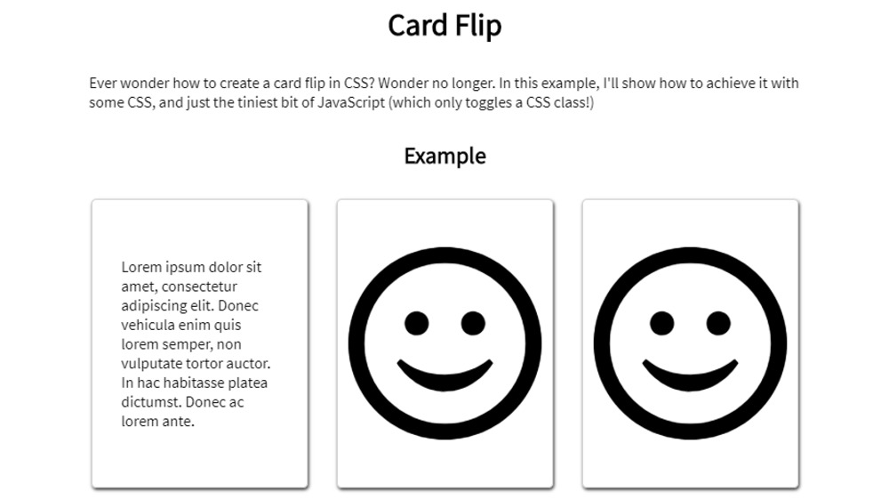 Teach CSS - Card Flip