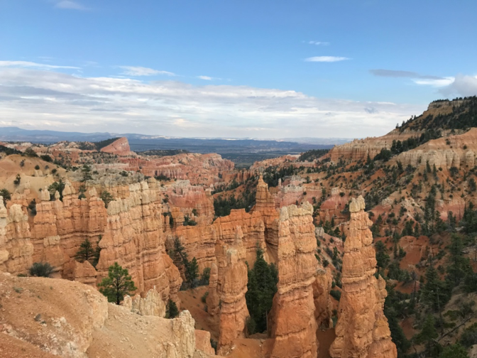 red rock hoodoos